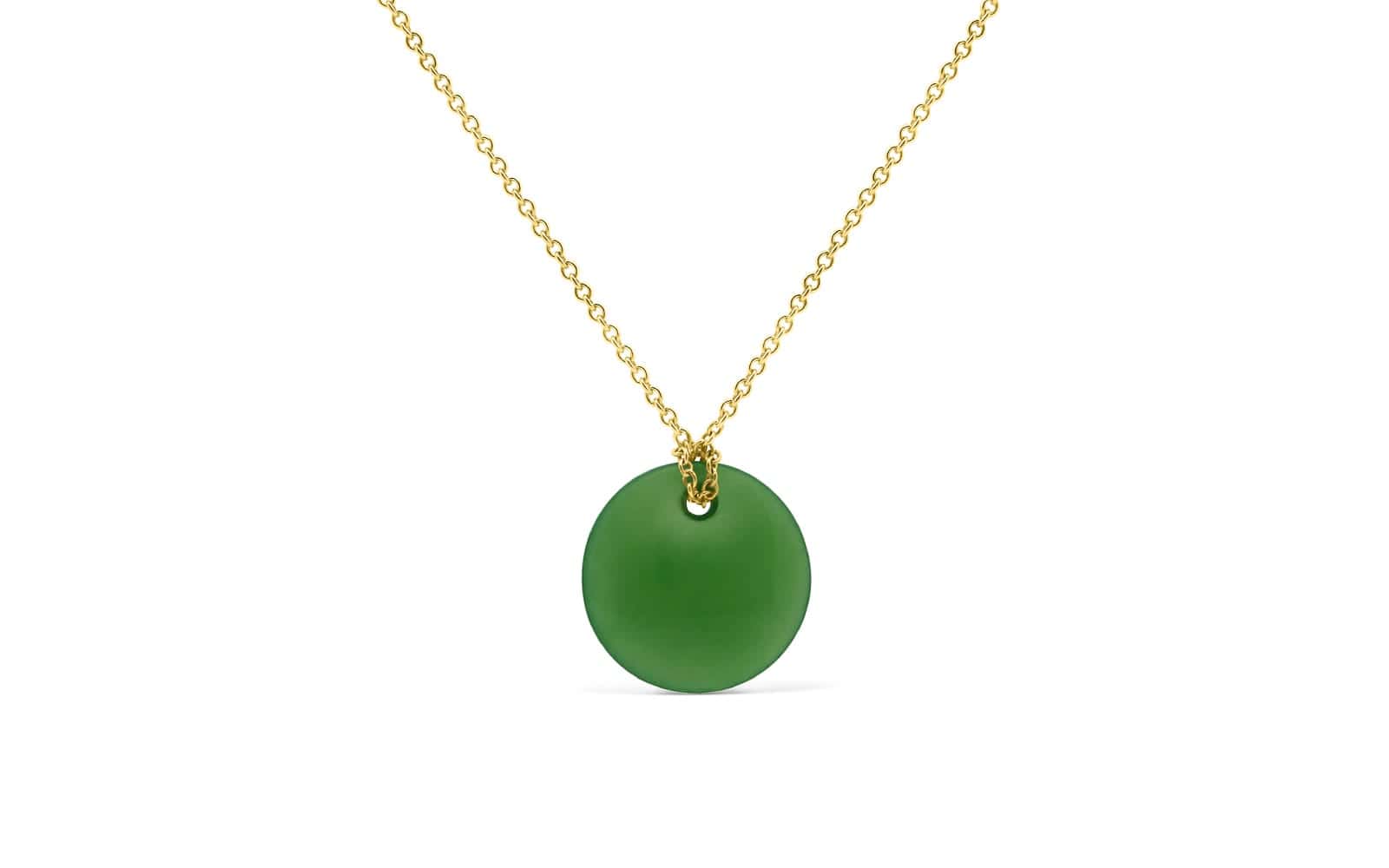 Elsa Peretti Jade Pendant - Alberta Diamond Exchange